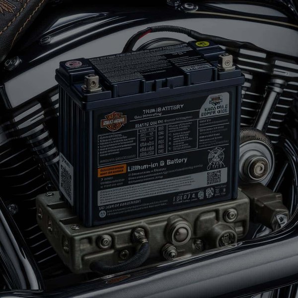 Quel type de batterie lithium-ion est conseillé pour une Harley-Davidson Electra Glide ?