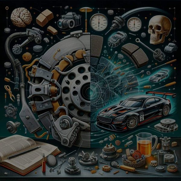 Quel est le meilleur matériau pour les plaquettes de frein d'une voiture de course ?